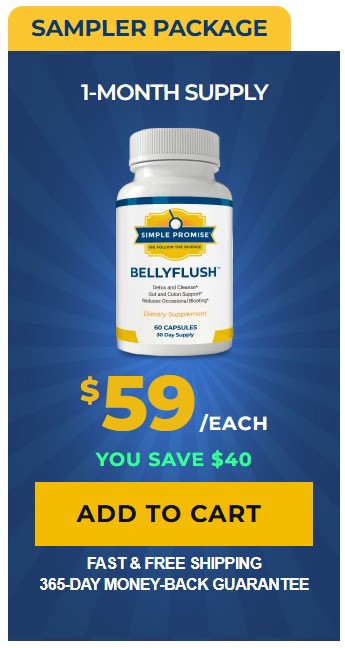 BellyFlush Single Bottle Package